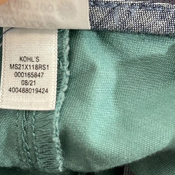 Sonoma Goods For Life 5" Flexwear Flat-Front Shorts With Pockets Size 38 NEW - Picture 8 of 8